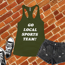 Load image into Gallery viewer, Go Local Sports Team Women&#39;s Tank Top
