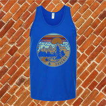 Load image into Gallery viewer, Phoenix mountains circle Unisex Tank Top
