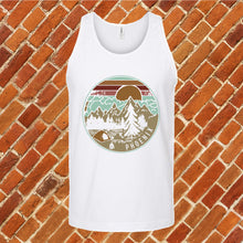 Load image into Gallery viewer, Phoenix mountains circle Unisex Tank Top
