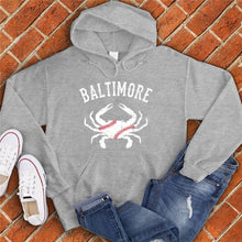 Load image into Gallery viewer, Baltimore Crab Baseball Hoodie
