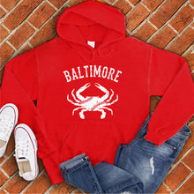 Load image into Gallery viewer, Baltimore Crab Baseball Hoodie
