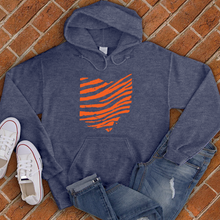 Load image into Gallery viewer, Tiger Stripe Ohio Hoodie

