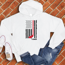 Load image into Gallery viewer, Florida Hockey Flag Hoodie
