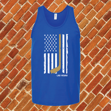 Load image into Gallery viewer, Vegas Hockey Flag Unisex Tank Top

