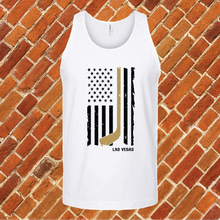 Load image into Gallery viewer, Vegas Hockey Flag Unisex Tank Top
