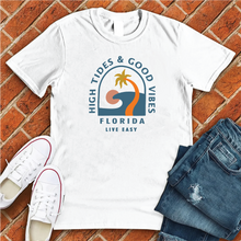 Load image into Gallery viewer, High Tides &amp; Good Vibes Tee
