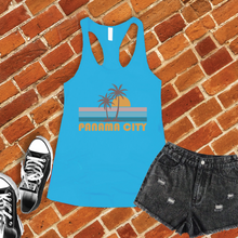 Load image into Gallery viewer, Panama City Palm Sunset Women&#39;s Tank Top

