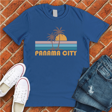 Load image into Gallery viewer, Panama City Palm Sunset Tee
