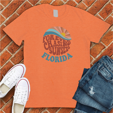 Load image into Gallery viewer, Forever Chasing Sunsets Florida Tee
