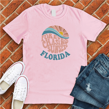 Load image into Gallery viewer, Forever Chasing Sunsets Florida Tee
