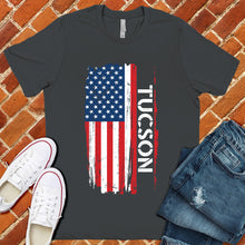 Load image into Gallery viewer, Tucson Flag Varsity Type Tee
