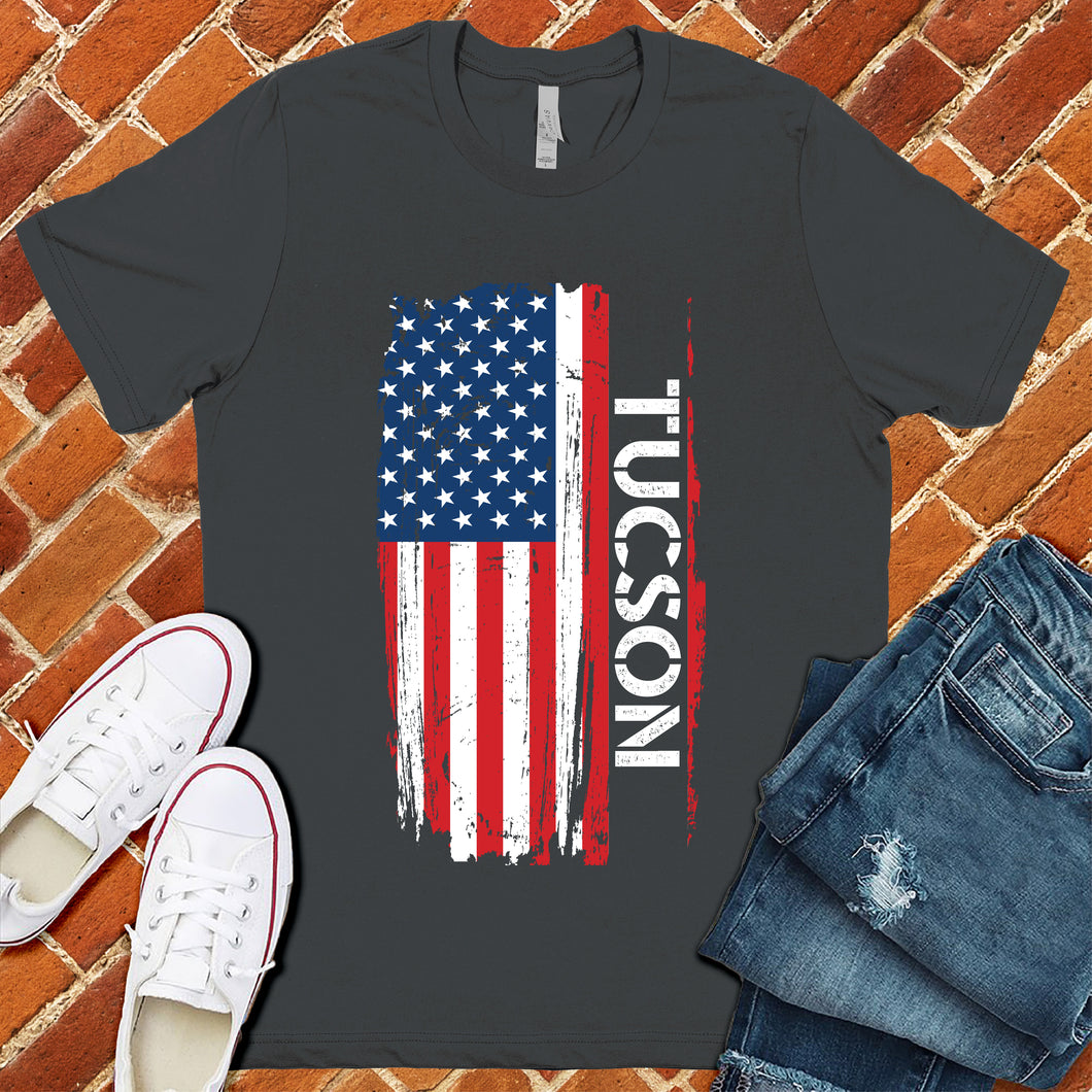 Tucson Flag Varsity Type Tee