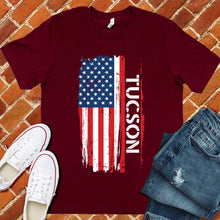 Load image into Gallery viewer, Tucson Flag Varsity Type Tee
