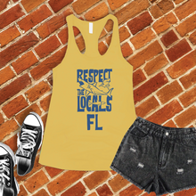 Load image into Gallery viewer, Respect The Locals FL Women&#39;s Tank Top
