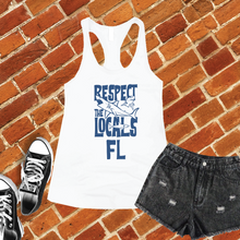 Load image into Gallery viewer, Respect The Locals FL Women&#39;s Tank Top
