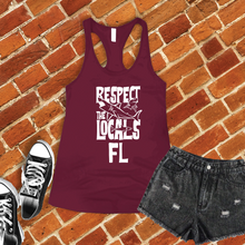 Load image into Gallery viewer, Respect The Locals FL Women&#39;s Tank Top
