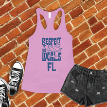 Load image into Gallery viewer, Respect The Locals FL Women&#39;s Tank Top
