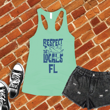 Load image into Gallery viewer, Respect The Locals FL Women&#39;s Tank Top
