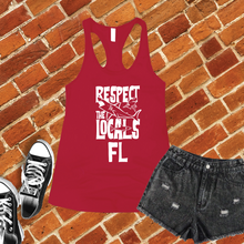 Load image into Gallery viewer, Respect The Locals FL Women&#39;s Tank Top
