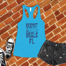 Load image into Gallery viewer, Respect The Locals FL Women&#39;s Tank Top
