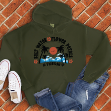 Load image into Gallery viewer, Salt Water Flower Petals Florida Hoodie
