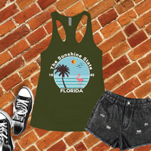 Load image into Gallery viewer, Florida Flamingo Women&#39;s Tank Top
