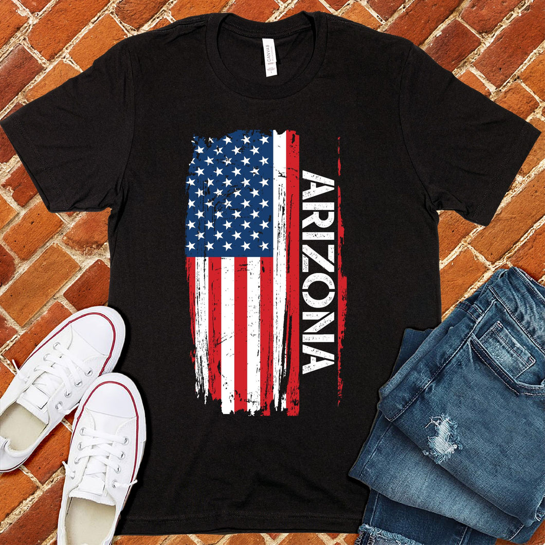 Arizona Flag Varsity Type Tee