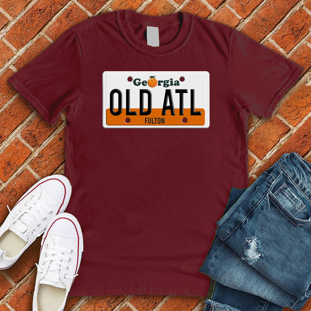 Old ATL License Plate Tee