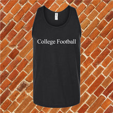 Load image into Gallery viewer, College Football Unisex Tank Top
