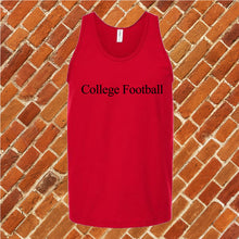 Load image into Gallery viewer, College Football Unisex Tank Top
