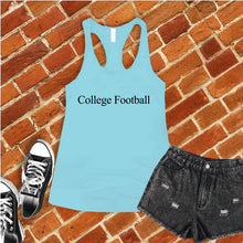 Load image into Gallery viewer, College Football Women&#39;s Tank Top
