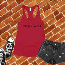 Load image into Gallery viewer, College Football Women&#39;s Tank Top
