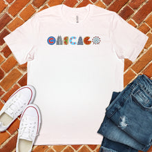 Load image into Gallery viewer, Chicago Symbols Tee
