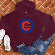 Load image into Gallery viewer, Chicago Baseball Skyline Hoodie
