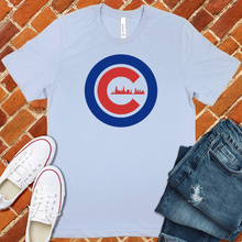 Load image into Gallery viewer, Chicago Baseball Skyline Tee
