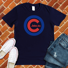 Load image into Gallery viewer, Chicago Baseball Skyline Tee
