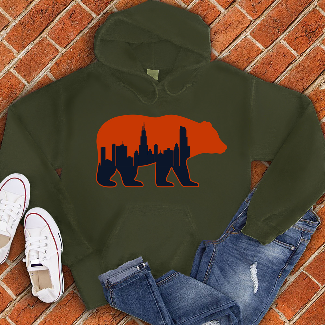 Chicago Bears Skyline Hoodie
