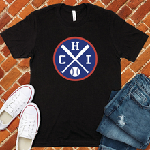 Load image into Gallery viewer, CHI Baseball Emblem Tee
