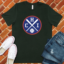 Load image into Gallery viewer, CHI Baseball Emblem Tee
