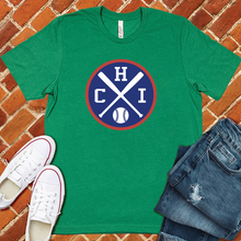 Load image into Gallery viewer, CHI Baseball Emblem Tee
