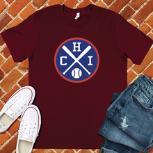 Load image into Gallery viewer, CHI Baseball Emblem Tee
