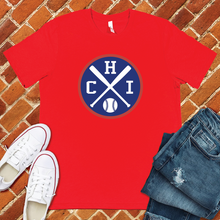 Load image into Gallery viewer, CHI Baseball Emblem Tee
