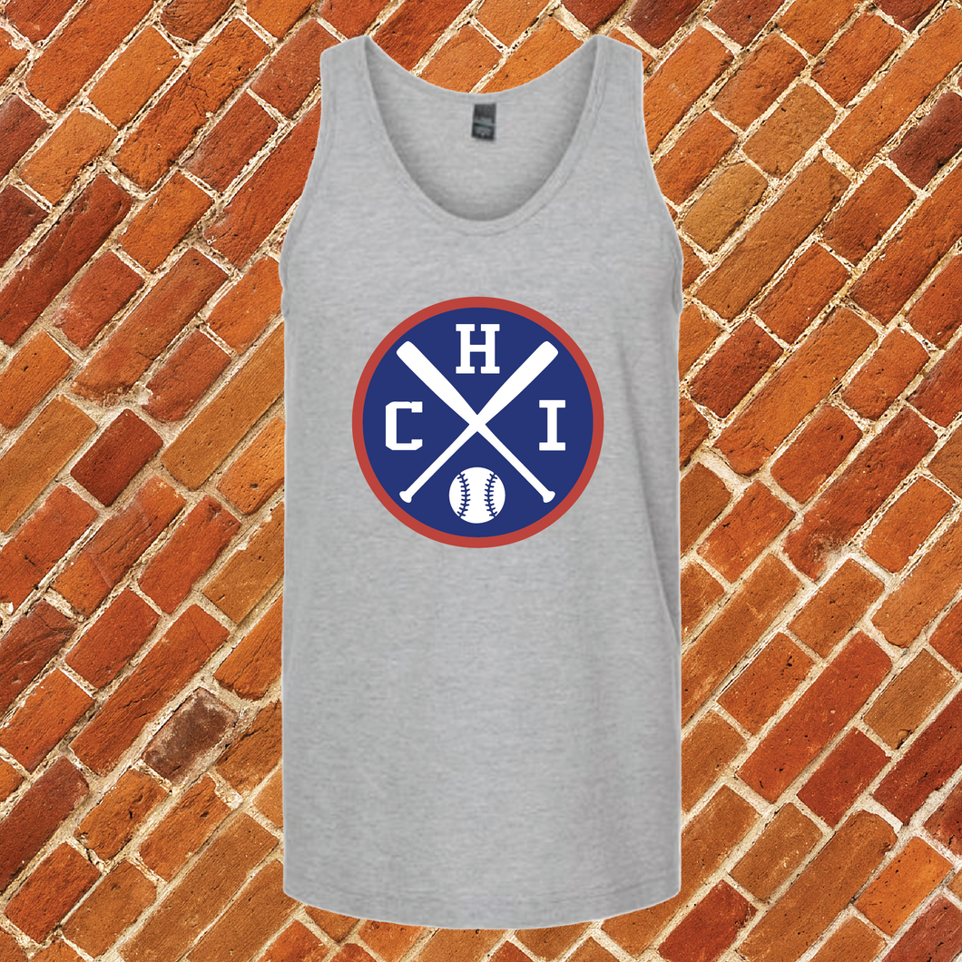 CHI Baseball Emblem Unisex Tank Top