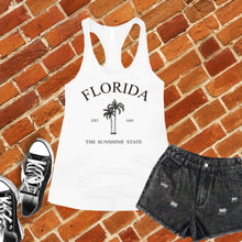 Load image into Gallery viewer, Florida 1845 Sunshine state Women&#39;s Tank Top
