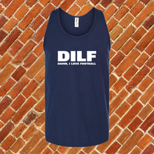 Load image into Gallery viewer, Football DILF Unisex Tank Top
