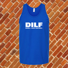 Load image into Gallery viewer, Football DILF Unisex Tank Top
