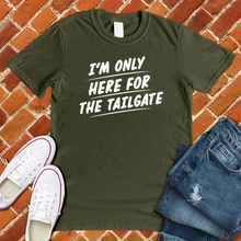 Load image into Gallery viewer, Only Here For The Tailgate Tee
