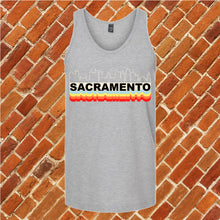 Load image into Gallery viewer, Retro Sacramento Unisex Tank Top
