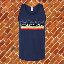 Load image into Gallery viewer, Retro Sacramento Unisex Tank Top
