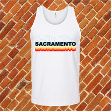 Load image into Gallery viewer, Retro Sacramento Unisex Tank Top
